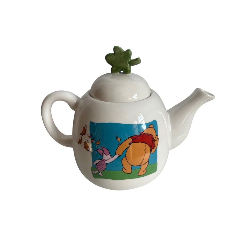 Treasure Craft Disney Winnie the Pooh‎ Blustery Day Teapot Pfaltzgraff
